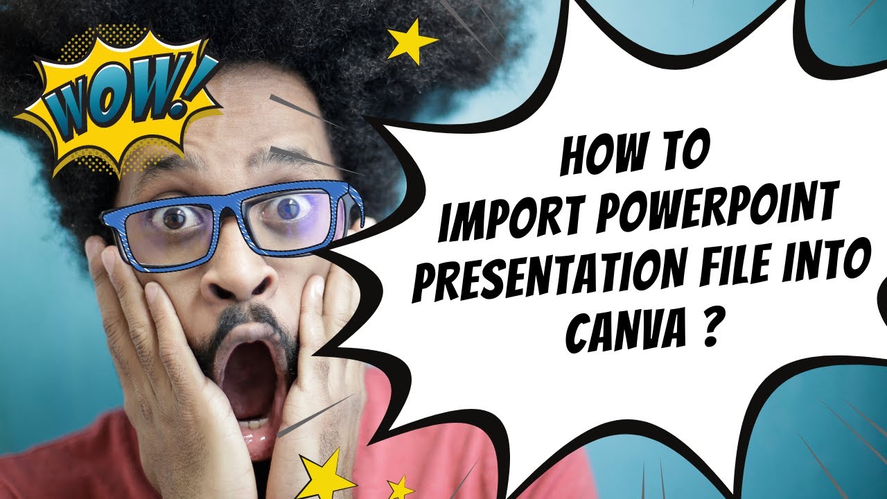 import powerpoint presentation into canva