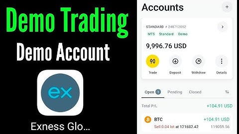 How to Start Demo Trading on Exness / Exness demo account