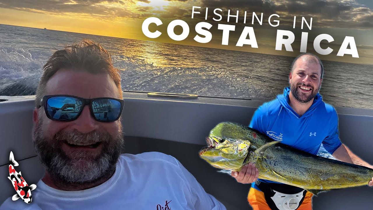 Fishing and Exploring Waterfalls in COSTA RICA! Aquascape Contractor