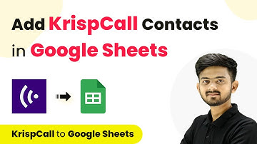How to Add KrispCall Contact in Google Sheets