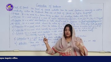 2nd year English Correction of sentence lec 1