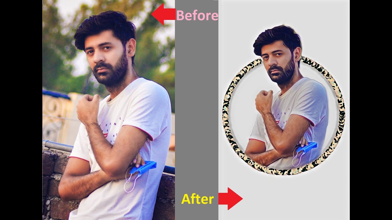 How To Make a Portrait Photo in Mobile | Easy Tutorial - YouTube
