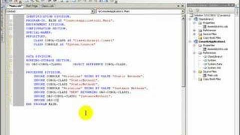 .NET for COBOL Programmers: Lesson 6-9