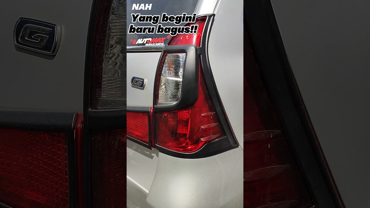 Lis Garnish Hitam Doff Lampu Grand Avanza/Veloz Bagus Nih!! 