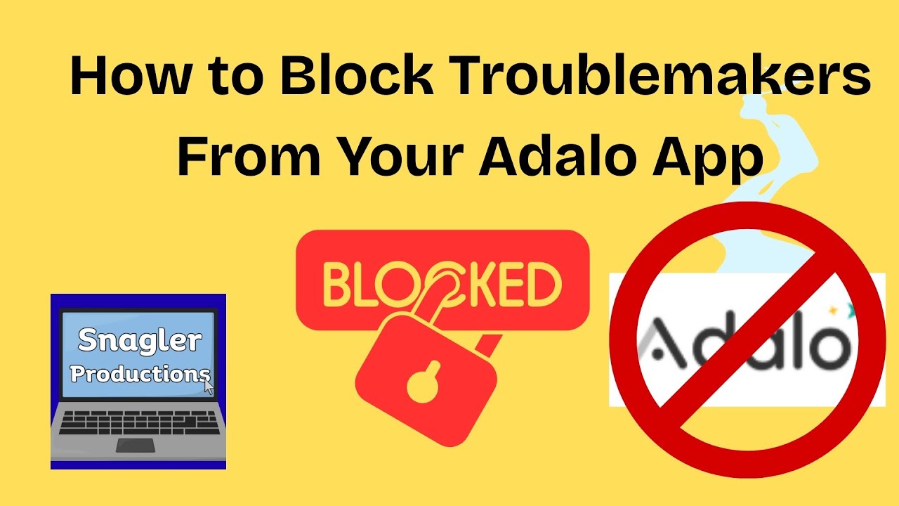 How to Block People From Using Your Adalo App - YouTube
