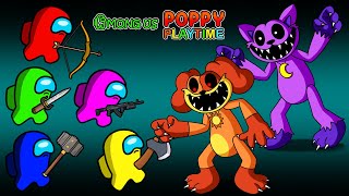 어몽어스 VS Poppy Playtime 3 | Among Us Vs. CATNAP STORY | Among Us Animation