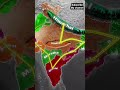 The Places Mentioned in Indian National Anthem 🇮🇳 | Map Animation | Jana Gana Mana Geography