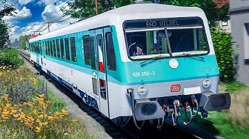 TSW 3: Störung am Bahnübergang! Mit der BR 628 auf der Niddertalbahn | Train Sim World 3