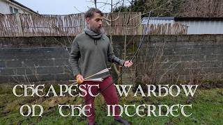 I test the cheapest warbow on the internet