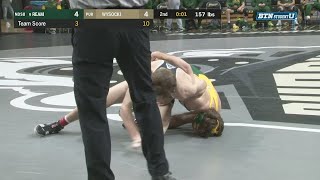 Big Ten Wrestling: 157 LBs - ND State's Clay Ream vs. Purdue's Cole Wysocki