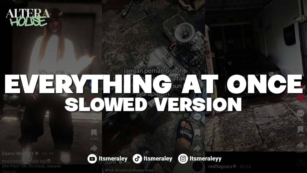 DJ EVERYTHING AT ONCE X DROP ENAKEUN SLOWED VERSION FULL SOUND JJ FYP TIKTOK!!