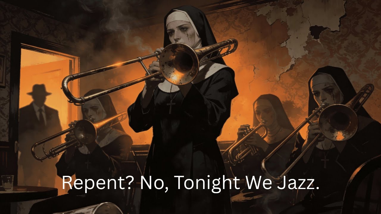 Whiskey Night Conversations — Slow, Moody 1950s Noir Trumpet & Sax | Retro Vintage Noir Jazz