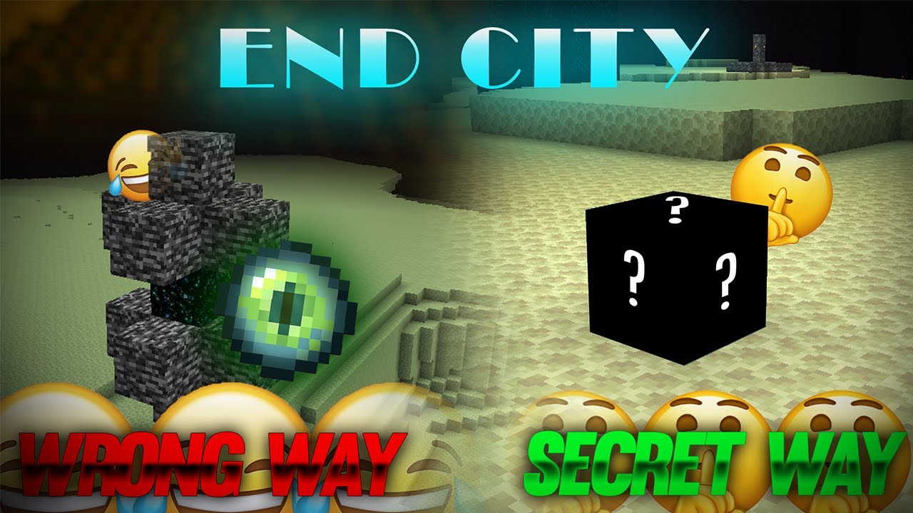 Secret Way to Find End City in Minecraft 🔮 | Easy End City Tutorial
