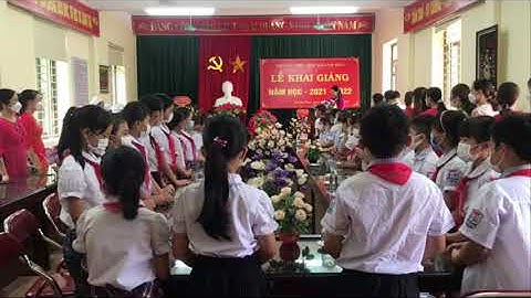 Lễ khai giảng 2021 2022