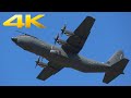 4K | German air force C-130 Hercules first takeoff in Germany after ILA Berlin 2022