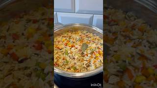 Orez Sălbatic Cu Piept De Curcan Și Legume-Rapid ,Sănătos Și Delicios