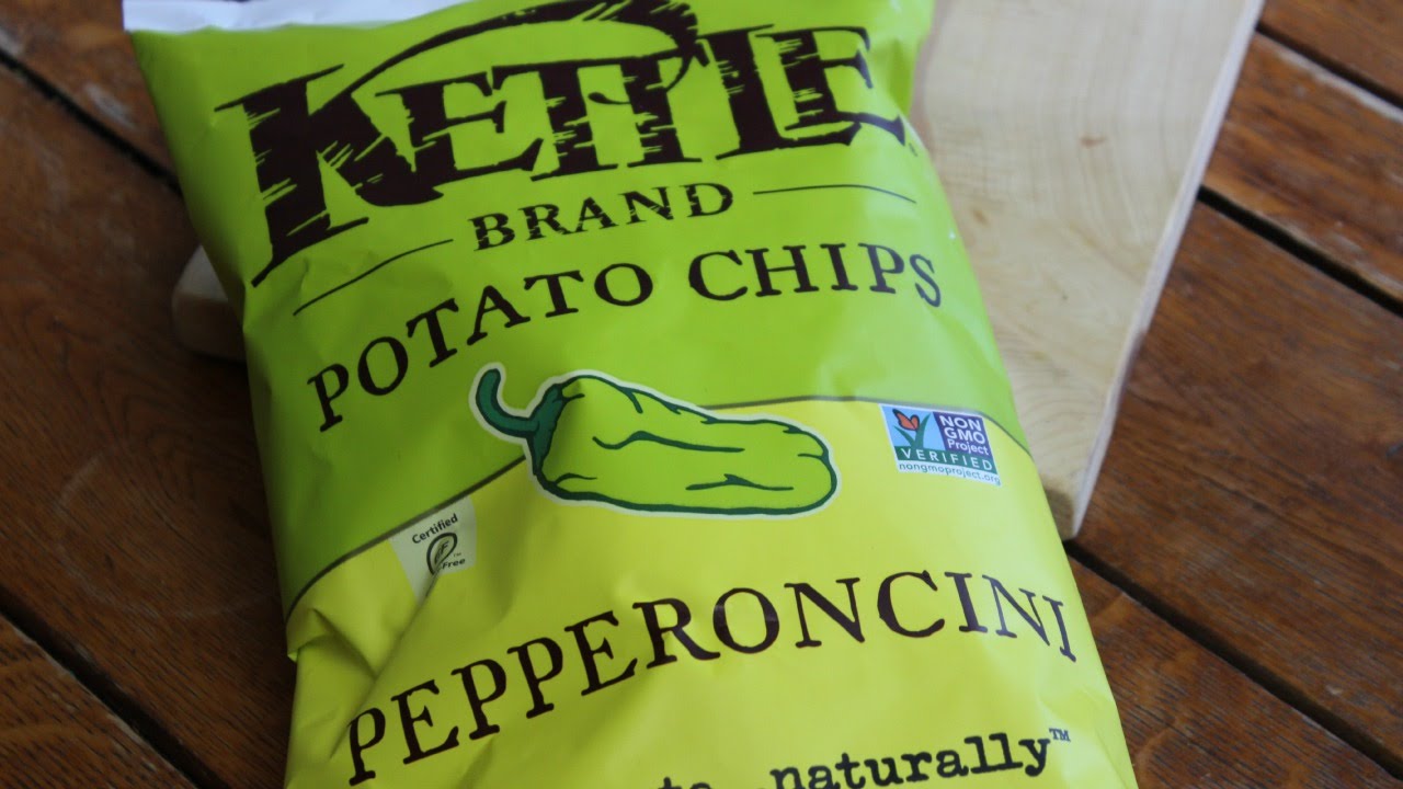 Kettle Chips Pepperoncini Review [128] YouTube