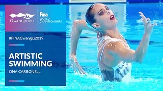 Ona Carbonell is the most decorated FINA female athlete | FINA World Championships 2019 - Gwangju