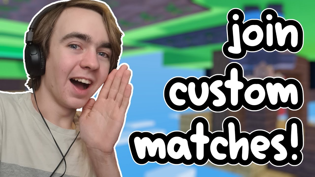 How to Join Custom Matches in Roblox Bedwars - YouTube