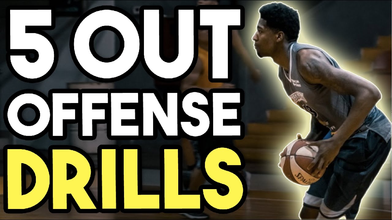 5 Out Basketball Drills | Teach The 5 Out Basketball Offense - YouTube