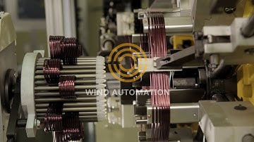 Alternator Generator Stator wave winding  production line Shanghai Wind Automation