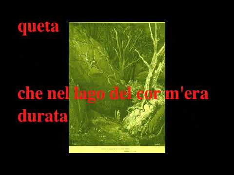 DEMY CARRED La Divina Commedia inferno canto I - YouTube