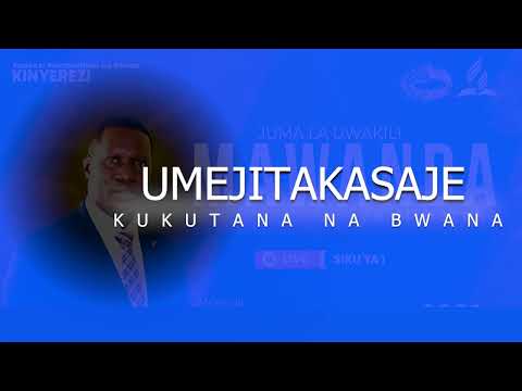 UMEJITAKASAJE Pr Bosco Tungaraza