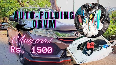 List of 2022 cars with power folding mirrors