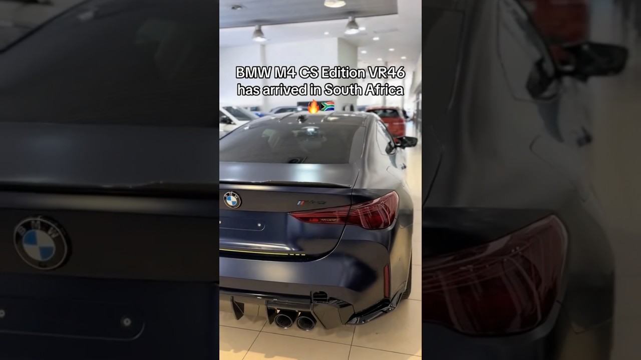 The BMW M4CS VR46 1 of 10 in South Africa