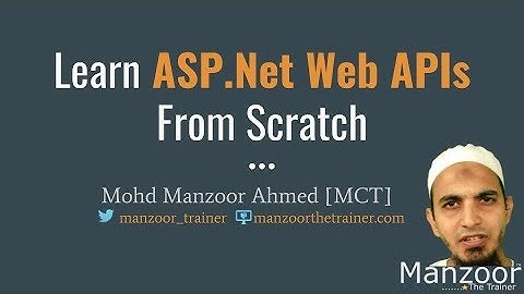 What is Web API? (Web APIs Part - 1)