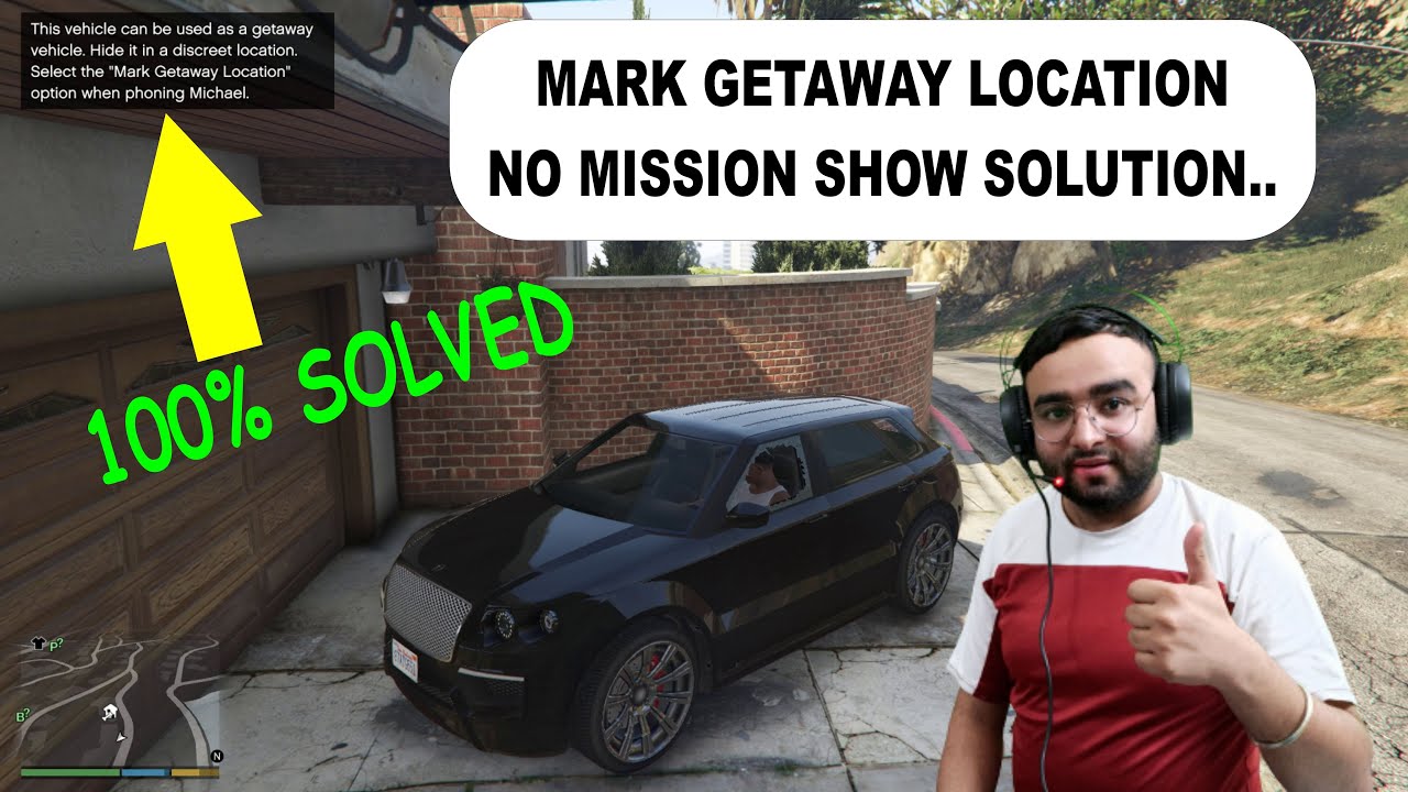 GTA 5 GAMEPLAY 11 NO MISSION SOLUTION MARK GETAWAY LOCATION YouTube 