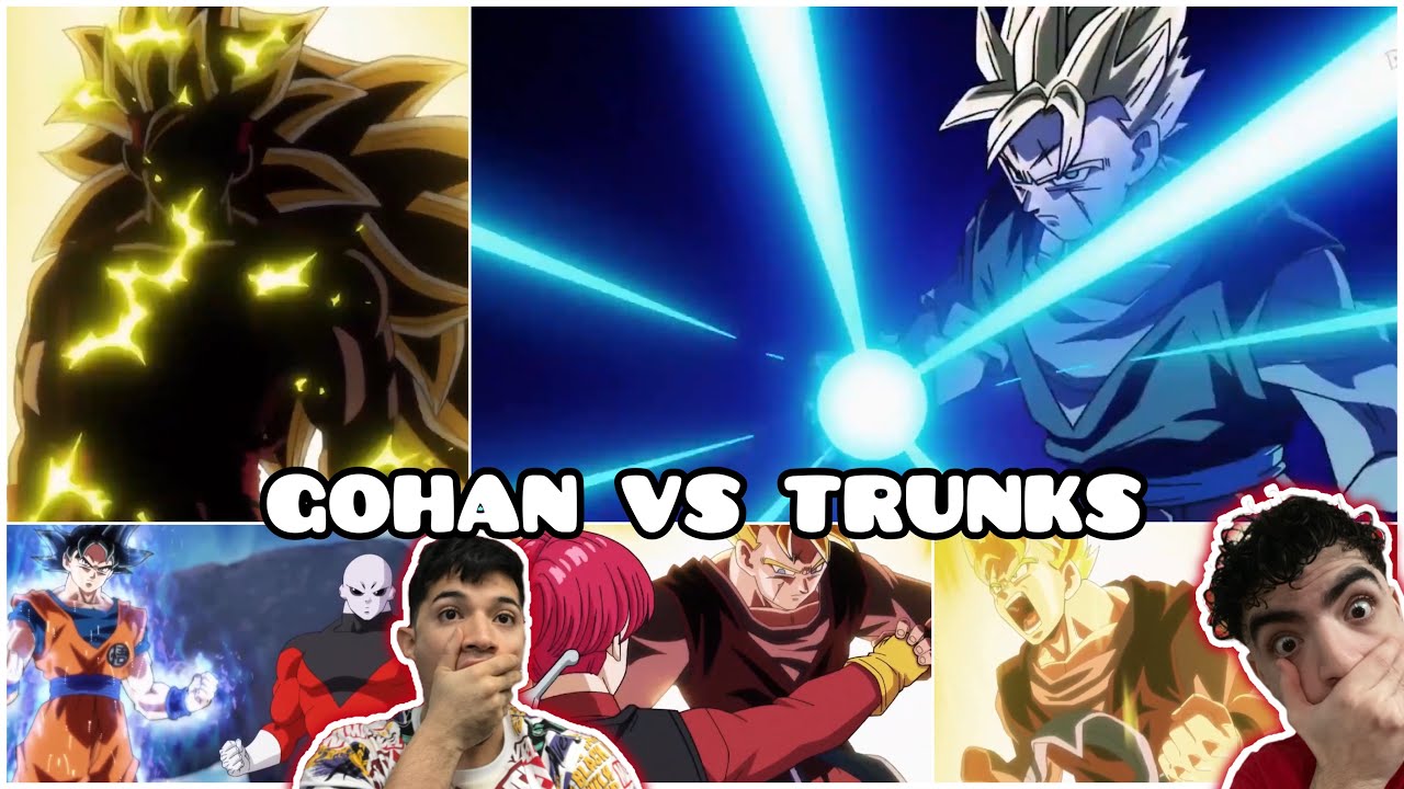 GOHAN VS TRUNKS!!! SUPER DRAGON BALL HEROES ULTRA GOD MISSION