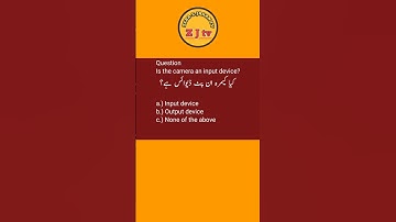 Is the camera an input device?  #zebaejahantv #inputdevices