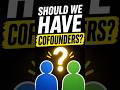 Should We Have Cofounders? | FutureX fellowship