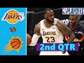 Los Angeles Lakers vs. Phoenix Suns Full Highlights 2nd Quarter Game 5 | NBA Playoffs 2021