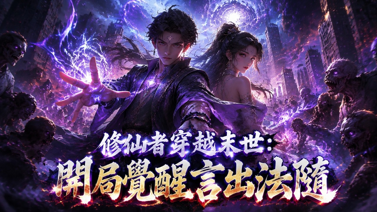 《修仙者穿越末世:開局覺醒言出法隨》當別人在末日艱難求生,我卻靠一張嘴橫推萬古,看我如何主宰喪屍世界!