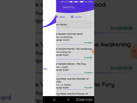 Demo of InfyLMS Mobile App ReactNative