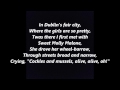 Irish Songs Molly Malone Cockles and Mussels In Dublin's Fair City words lyrics