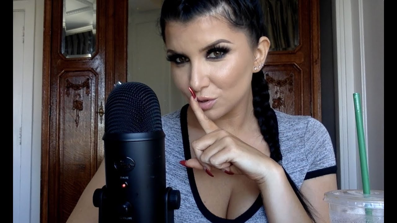 Romi Rain Does Asmr In La With Blooper Reel Youtube