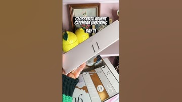 Today is a good day!!! Aveeno!! Glossybox advent calendar unboxing #beauty #beautyunboxing
