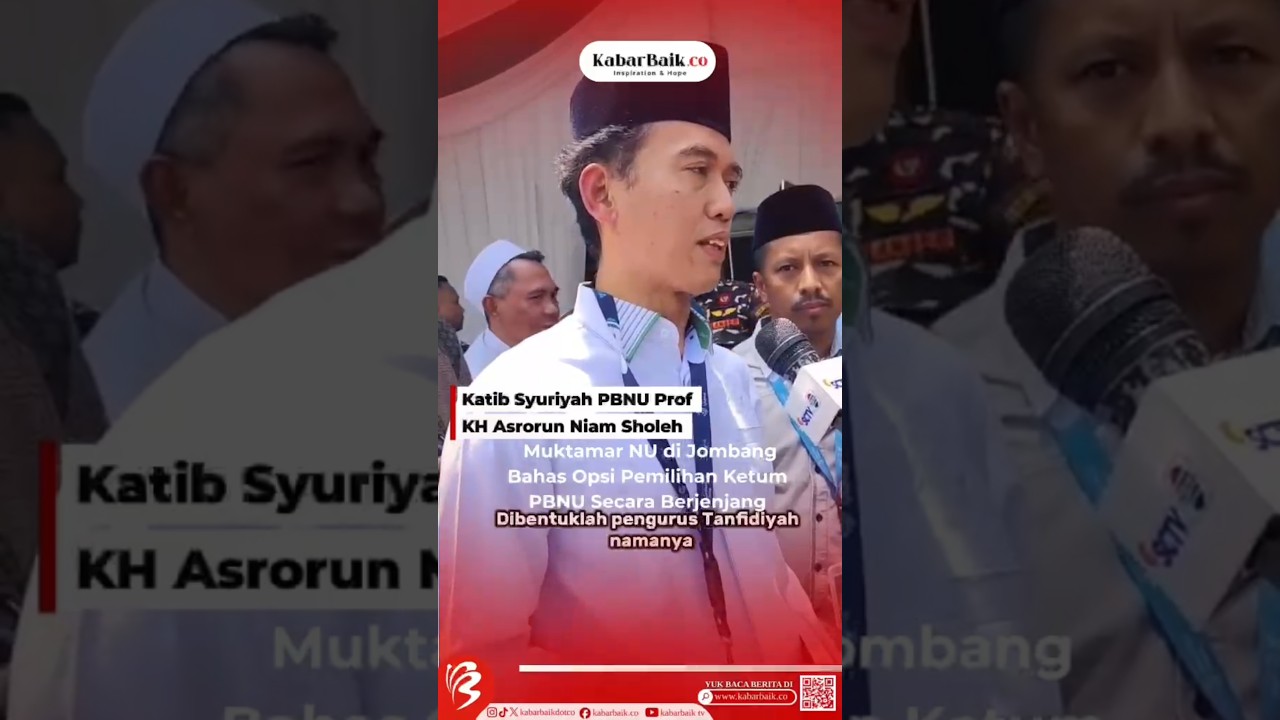 Muktamar NU di Jombang Bahas Opsi Pemilihan Ketum PBNU Secara Berjenjang