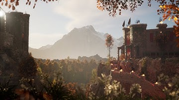 Real-time UE5 Castle Environment