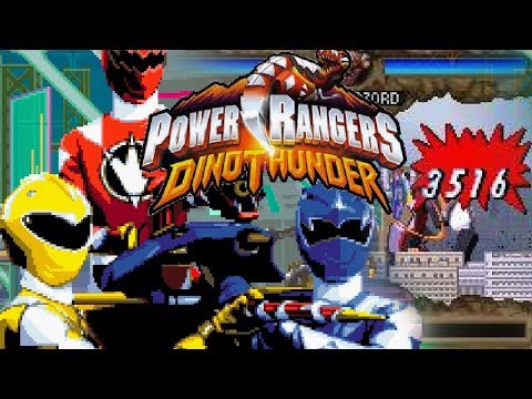 Power Rangers Dino Thunder (Gameboy Advance) Playthrough Longplay Retro game