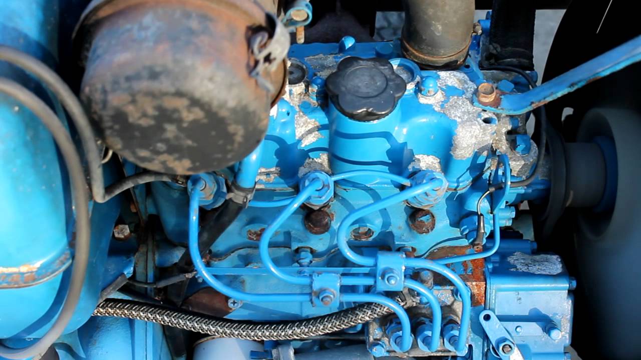 ford 1210 engine 011 YouTube