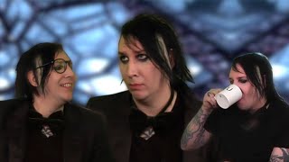 the most CHAOTIC Marilyn Manson interview ever