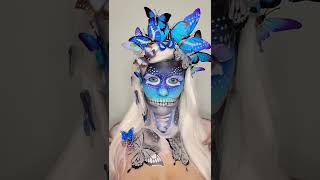 body paint butterfly makeup