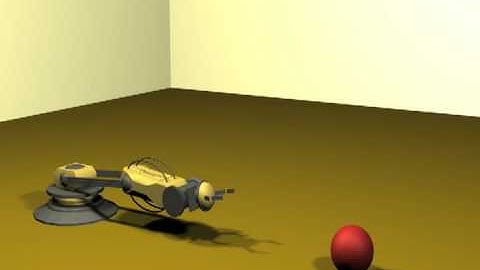 3DSMax Robot Arm animation test