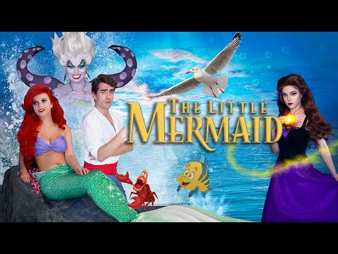 Ariel The Little Mermaid in Real Life | Recreating iconic scenes from 1989 The Little Mermaid