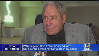 WBZ legend Bob Lobel honored with Gold Circle Award for 50 years in business