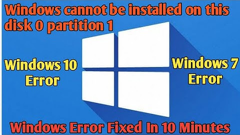 Windows can